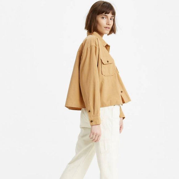 Levi Olsen Corduroy Utility Shirt Xs 
